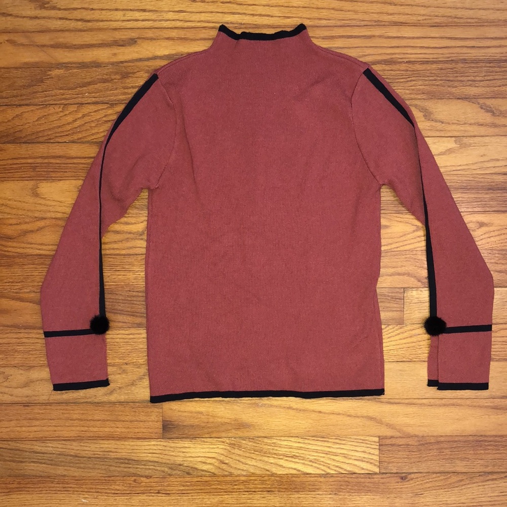 Mockneck sweater